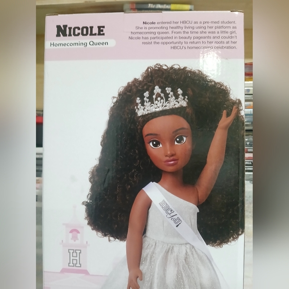 Purpose Toys HBCyoU Homecoming Queen Doll Nicole, 18-inch Doll (NEW) - Picture 8 of 11